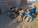 4 oldtimer brommers: Omer, Motom, Gerosa, Flandria, Ophalen