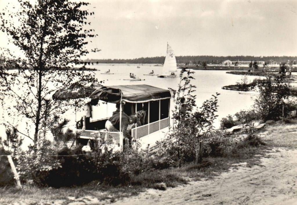 Westerhoven -Eurostrand. 1968., Verzamelen, Ansichtkaarten | Nederland, Verzenden, 1960 tot 1980, Gelopen, Noord-Brabant