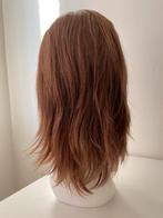 Pruik van echt haar, Sieraden, Tassen en Uiterlijk, Ophalen of Verzenden, Zo goed als nieuw, Pruik of Haarverlenging