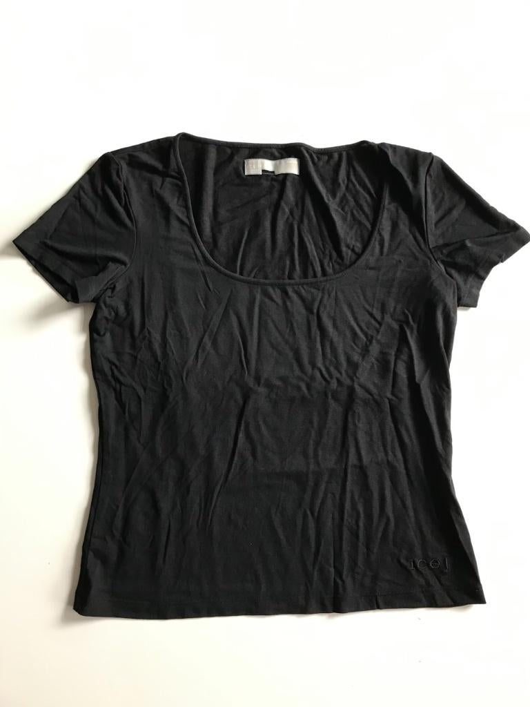 Tshirt zwart iceberg maat 38, Maat 38/40 (M), Zwart, Ophalen of Verzenden, Korte mouw