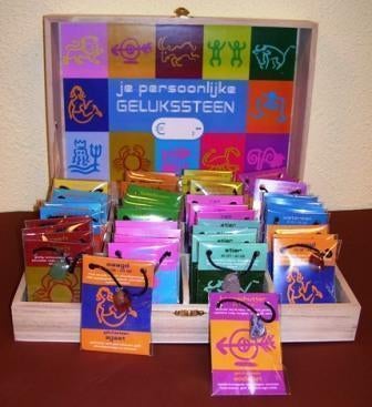 Persoonlijke gelukssteen gekoppeld aan Sterrenbeeld, Verstelbaar, Nieuw, Ophalen of Verzenden, Zilver