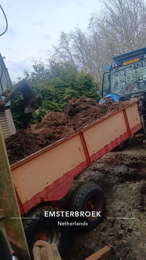 Meststrooier mestverspreider, Ophalen, Gewasbescherming en Bemesting