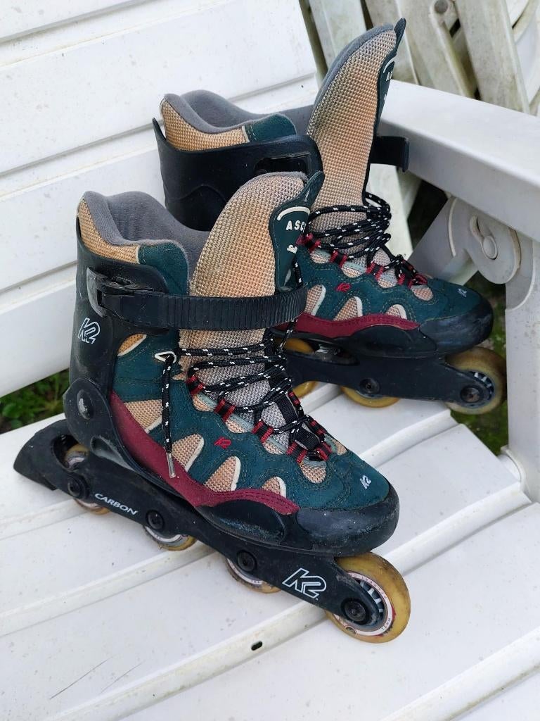 Skates 4 wielen merk K2, Ophalen, Gebruikt, Inline skates 4 wielen, K2