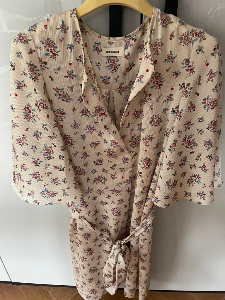 Zadig & Voltaire zomer jurkje maat XS, Kleding | Dames, Ophalen of Verzenden, Zo goed als nieuw, Maat 34 (XS) of kleiner, Boven de knie