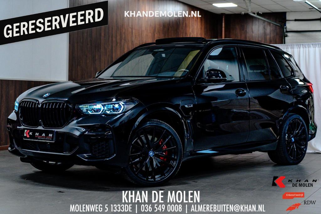 BMW X5 xDrive45e High Executive M-sport|Pano|Memory|Luchtver, Automaat, Stof, Gebruikt, 394 pk