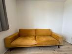 Sofa Stylish Mustard Yellow, Huis en Inrichting, Ophalen, Gebruikt, Driepersoons, Rechte bank