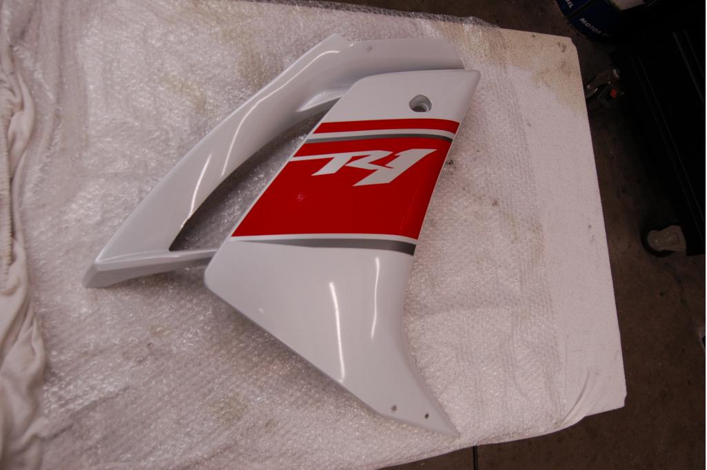 kuipdeel rechts kuip R1 2007 2008 RN19 RN 19, Motoren, Onderdelen | Yamaha, Niet ingevuld, Gebruikt, Niet ingevuld, Ophalen of Verzenden