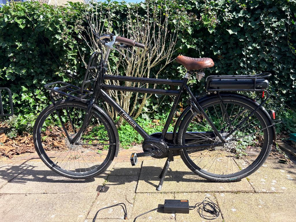 Cortina E-U4 Heren E-bike, Fietsen en Brommers, Elektrische fietsen, Ophalen, Gebruikt, Cortina, 50 km per accu of meer