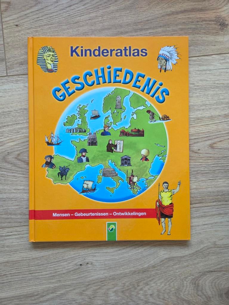 Kinderatlas geschiedenis, Ophalen of Verzenden, Zo goed als nieuw