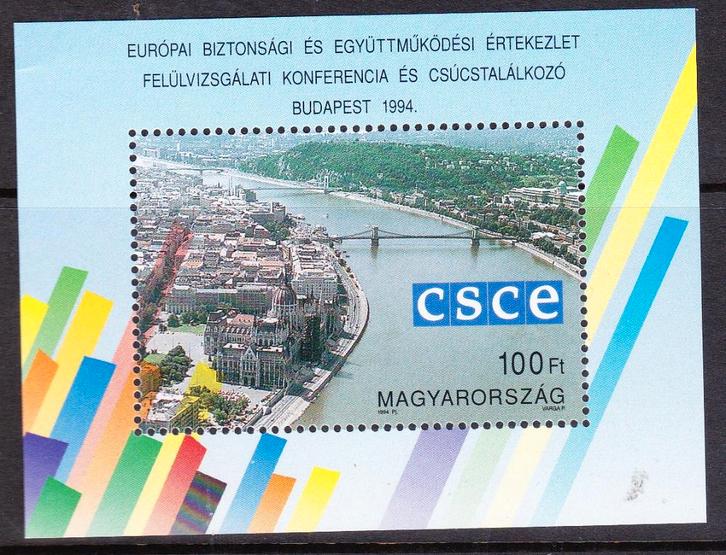 Hongarije 1994 pf mi 4318 block 232, Postzegels en Munten, Postzegels | Europa | Hongarije, Postfris, Verzenden