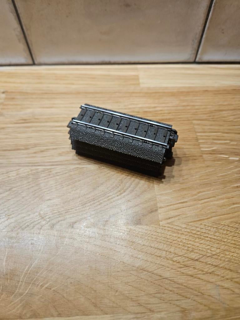 Märklin 24077 C-rail recht 77,5 mm - 4 stuks, Wisselstroom, Rails, Ophalen of Verzenden, Zo goed als nieuw