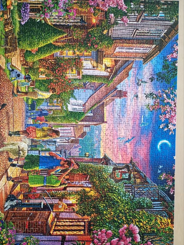 Puzzel 1000 stukjes kopen of ruilen, Hobby en Vrije tijd, Ophalen, 500 t/m 1500 stukjes, Zo goed als nieuw