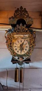 Prachtige oude antieke Friese stoeltjes klok., Ophalen of Verzenden