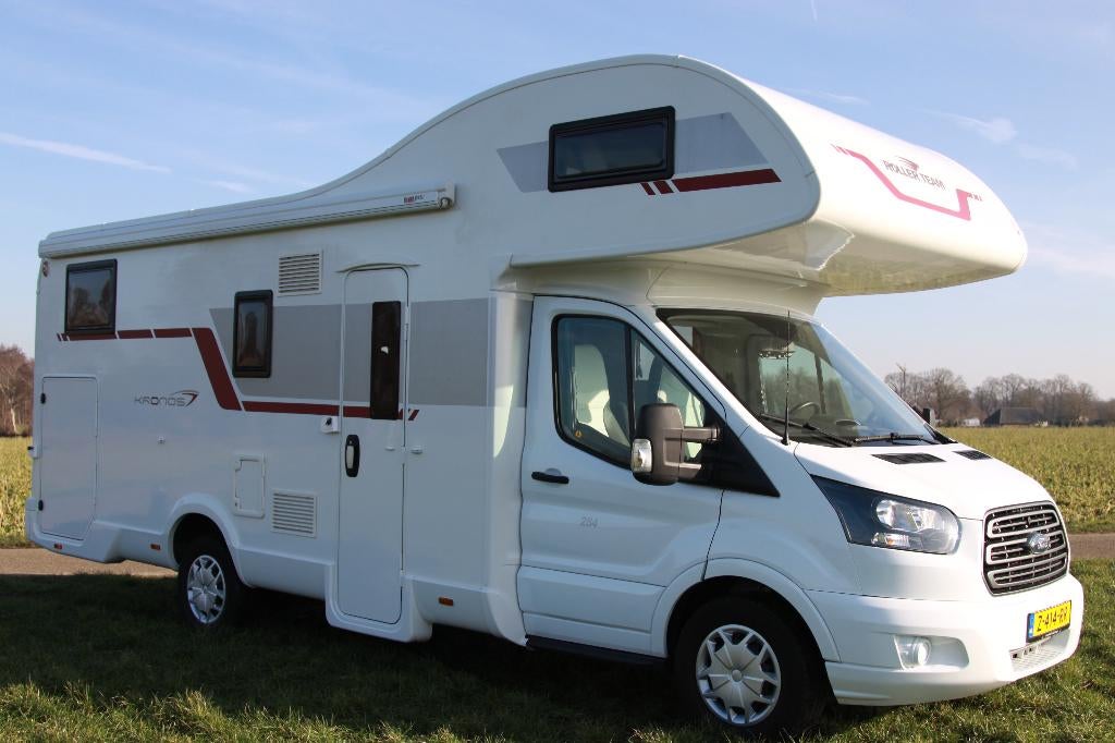 Roller Team Kronos 284 M Enkele bedden lengtebedden Xxl gar, Caravans en Kamperen, Campers, Bedrijf, tot en met 6, Alkoof, Overige merken