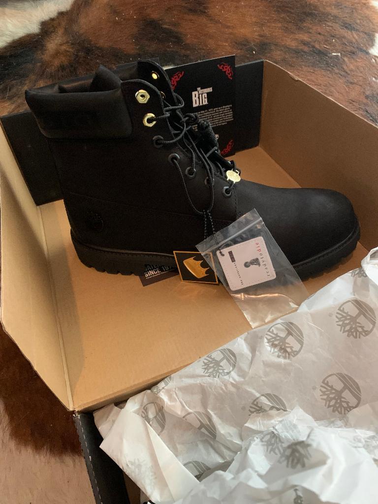 Timberlands zwart Notorious BIG maat 47,5, Boots, Nieuw, Ophalen of Verzenden, Timberland