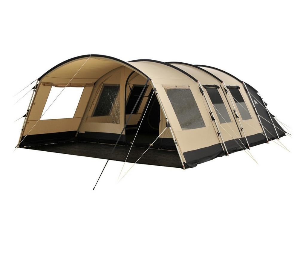 Familie 6 persoons tent tc katoen, Caravans en Kamperen, Tenten, Ophalen of Verzenden, Zo goed als nieuw, Tot en met 6