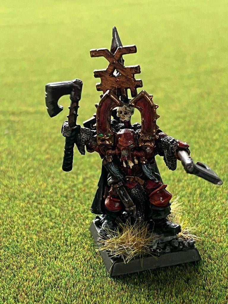 Khorne World Eater - Chaos Space Marine - Metal, Hobby en Vrije tijd, Wargaming, Gebruikt, Figuurtje(s), Warhammer, Ophalen of Verzenden