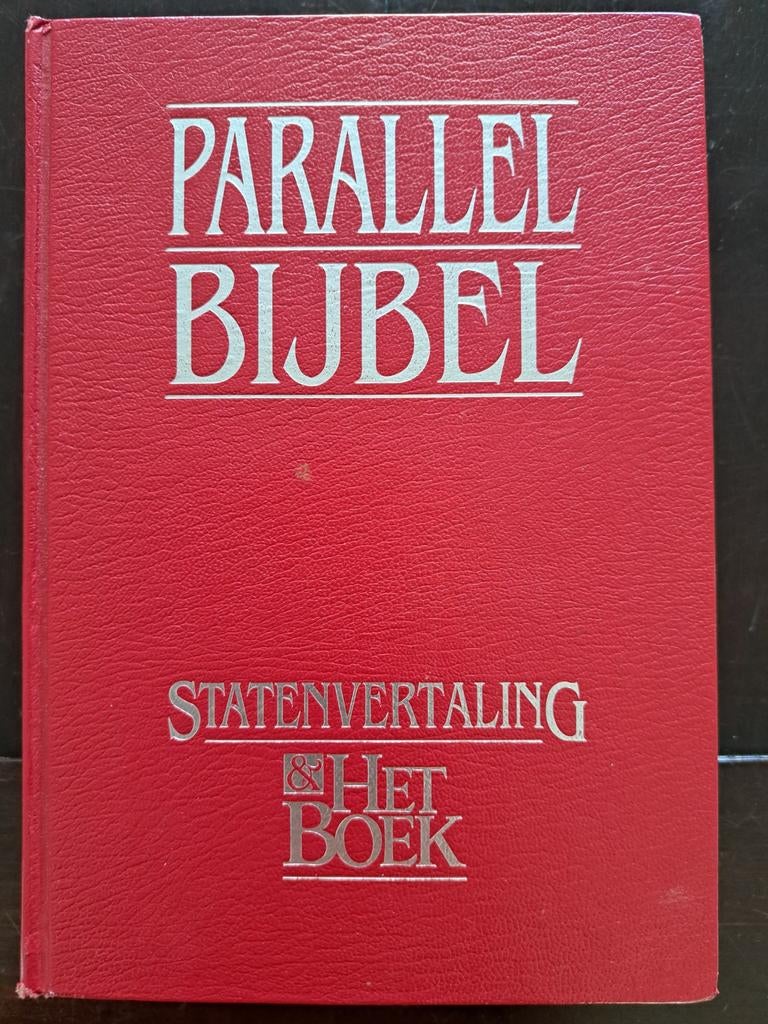 Parallel Bijbel: Statenvertaling & Het Boek, Ophalen of Verzenden, Gelezen, Diverse auteurs, Christendom | Protestants
