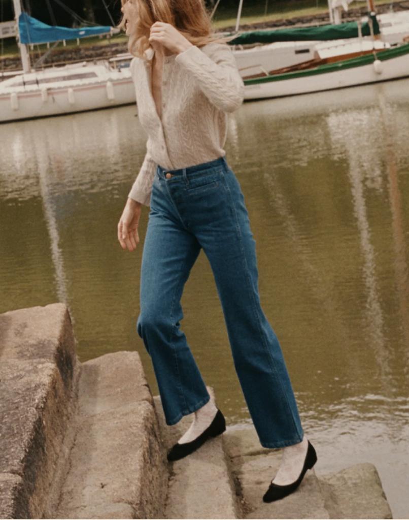 Dôen leuke straight jeans mt 29, Doen, Zo goed als nieuw, W28 - W29 (confectie 36), Verzenden