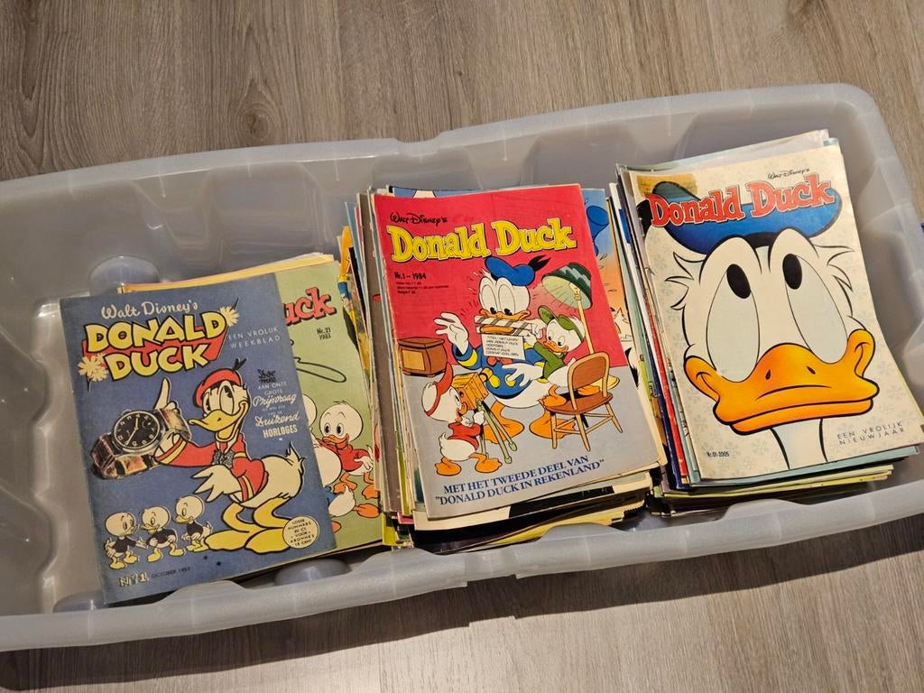 Donald Duck tijdschriften, Boeken, Stripboeken, Meerdere stripboeken, Ophalen, Gelezen