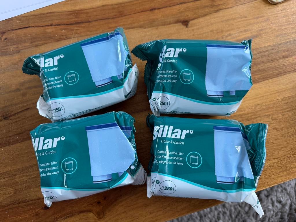 Sillar aqua clear filter 4 stuks, Witgoed en Apparatuur, Ophalen of Verzenden, Nieuw