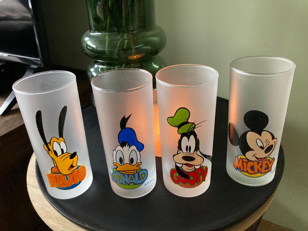 Disney long drinkglazen, Verzamelen, Glas en Borrelglaasjes, Ophalen, Nieuw, Frisdrankglas