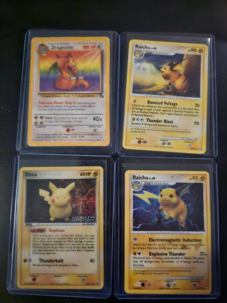 Zeldzame pokemon kaarten. Graag bieden naar waarde, Ophalen of Verzenden, Nieuw, Meerdere kaarten, Foil