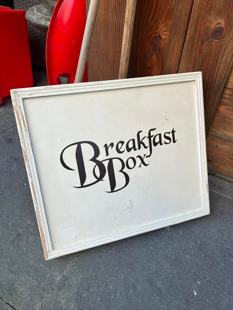 Dienblad (groot) van hout, Ophalen, Gebruikt