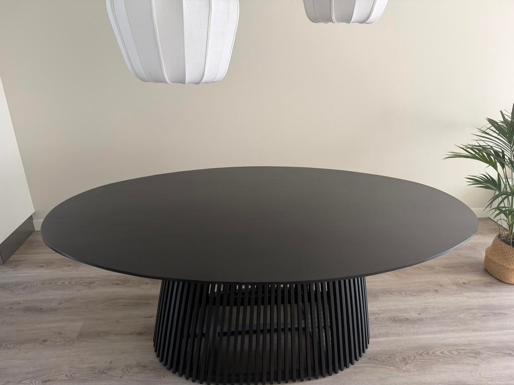 Eettafel Kave Home Jeanette (200x110), Ophalen, Gebruikt, 100 tot 150 cm, 200 cm of meer