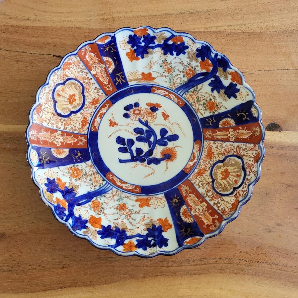 Imari Japans porseleinen schotel, Ophalen of Verzenden