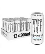 Monster energy white 12x500ml, Diversen, Verzenden
