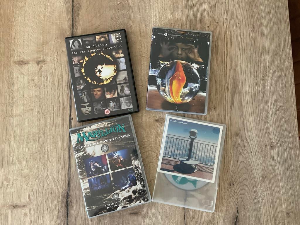 Marillion DVD's - 3 stuks., Vanaf 16 jaar, Verzenden, Gebruikt, Muziek en Concerten