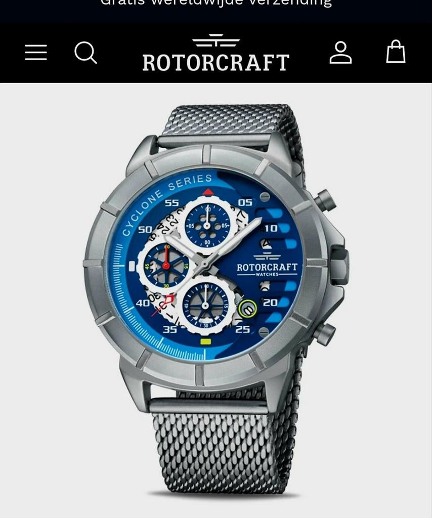 Rotorcraft Cyclone RC4904, Ophalen of Verzenden, Nieuw, Staal, Overige merken