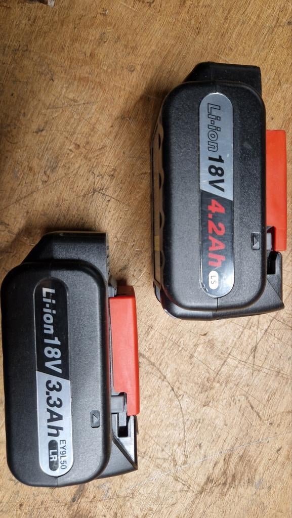 Panasonic batterij 18V 4,2Ah, Ophalen of Verzenden, Zo goed als nieuw