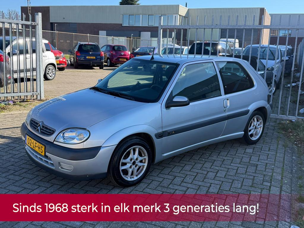 Citroen Saxo 1.4i VTS Furio! Stuurbekrachtiging l Elek pakke, Zwart, 4 cilinders, Saxo, Origineel Nederlands