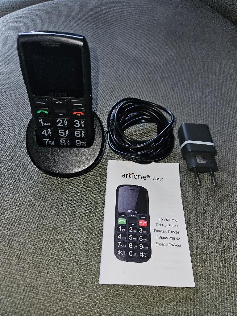 Senioren mobiel, Telecommunicatie, Mobiele telefoons | Batterijen en Accu's, Ophalen of Verzenden, Zo goed als nieuw, Overige merken
