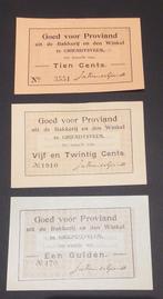 Nederland - Noodgeld - Griendtsveen, 10, 25 cent, 1 gld 1914, Postzegels en Munten, Bankbiljetten | Nederland, Ophalen of Verzenden