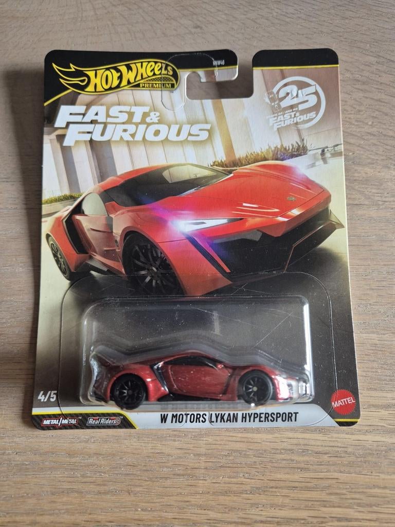 Hot Wheels Premium F&F - W Motors Lykan Hypersport, Ophalen of Verzenden, Nieuw, Auto