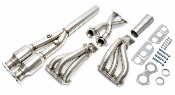 Uitlaat rvs spruitstukken set VOLKSWAGEN GOLF 4 R32 ZIE ADV, Auto diversen, Tuning en Styling, Ophalen of Verzenden