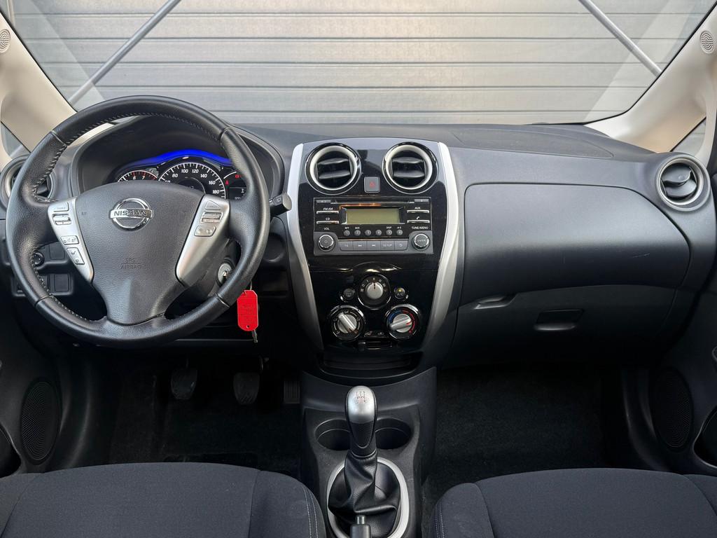 Nissan Note 1.2 Acenta, Cruise control, Bluetooth NL auto, N, Auto's, Nissan, Stof, 1198 cc, 49 €/maand, Bedrijf