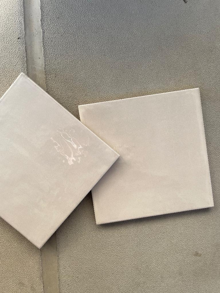 Tegeltjes 15x15 - Terratinta T-square pure linen (60st.), Ophalen, Nieuw, Minder dan 20 cm, Minder dan 20 cm