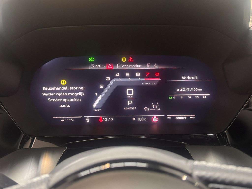 Keuzehendel: storing! Verder rijden mogelijk P27F500, Niet ingevuld, Niet ingevuld, Niet ingevuld, BMW