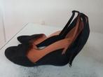 SandaaltjesNIEUW met sleehak  maat  39 H&M, Kleding | Dames, Schoenen, H&M, Zwart, Nieuw, Sandalen of Muiltjes