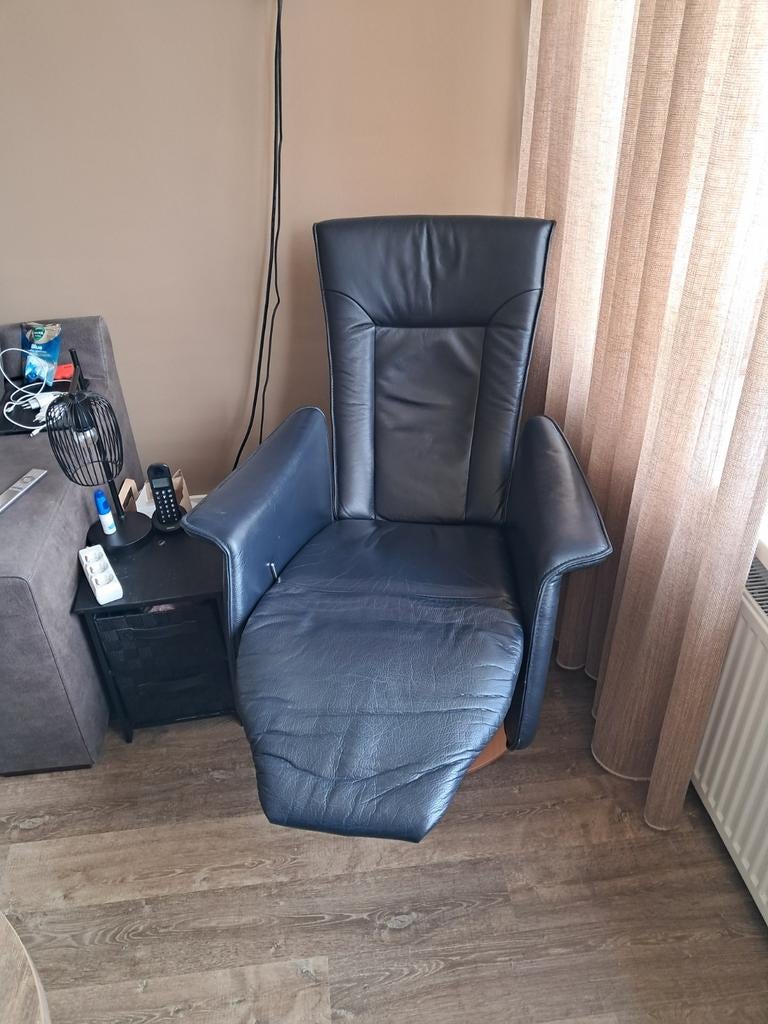 Relax stoel, Huis en Inrichting, Ophalen, Blauw, Eén