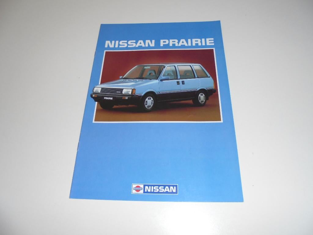 brochure Nissan Prairie  1985, Ophalen of Verzenden, Nieuw, Nissan