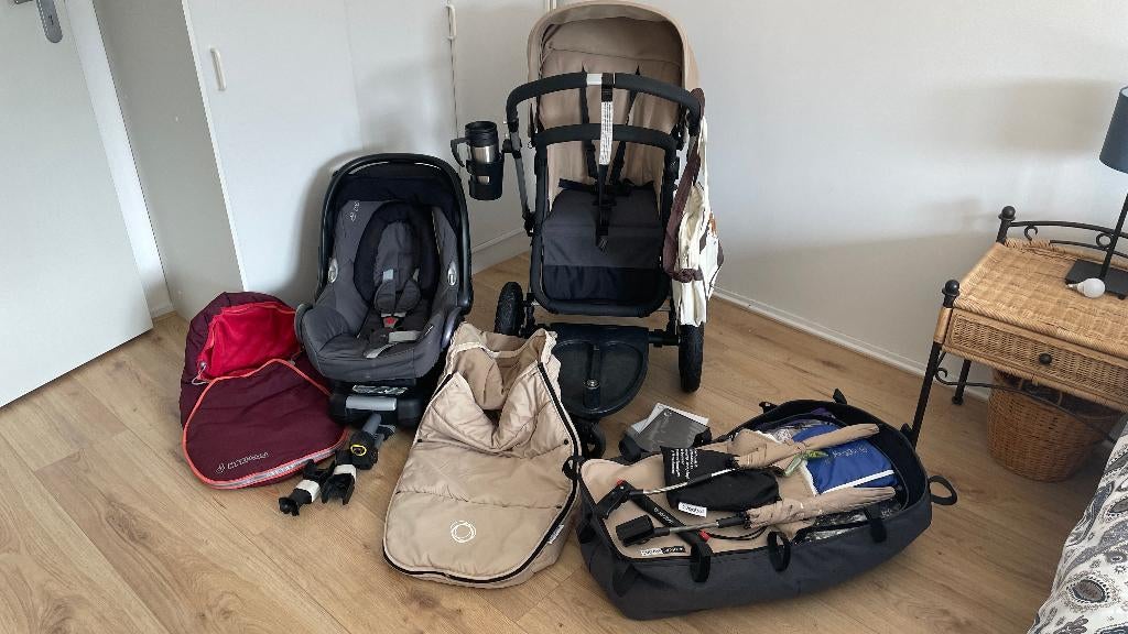 Bugaboo Cameleon / Maxi-Cosi, Kinderen en Baby's, Kinderwagens en Combinaties, Ophalen, Verstelbare duwstang, Bugaboo, Zo goed als nieuw