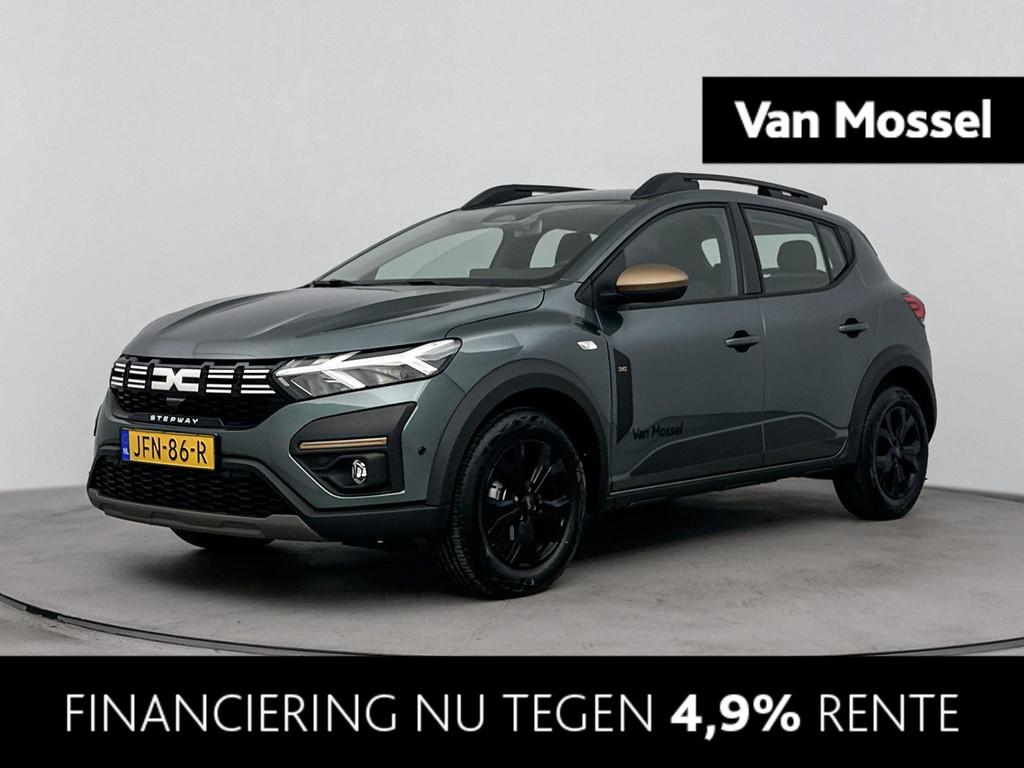 Dacia Sandero Stepway 1.1 TCe Extreme 110PK | Dodehoek-detec, Auto's, Stof, Euro 6, Origineel Nederlands, Bedrijf