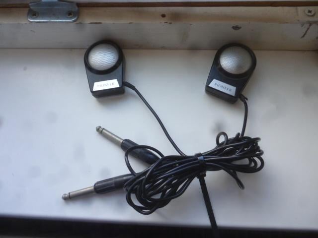 kleine aparte luidspekers pioneer, Ophalen of Verzenden, Bandrecorder