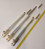 3 x AXA Telescopische raamuitzetter 30EX buitendraaiend wit, Ophalen of Verzenden, Gebruikt, IJzer, Overige typen