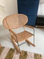 Leuke rieten schommel stoel 2x, Ophalen, Bruin, Zo goed als nieuw, Eén